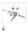 Jeep Differential Diagram - 68409808AA