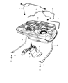 2020 Dodge Journey Fuel Tank Strap Diagram - 4766508AD