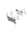 Jeep Renegade Engine Cooling Fan Diagram - 68461974AA