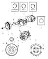 Chrysler Crankshaft Diagram - 5037458AB
