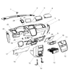 Ram C/V Glove Box Diagram - 1SV44DX9AE