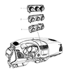 Chrysler 200 A/C Switch Diagram - 55111888AH