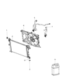 Jeep Engine Cooling Fan Diagram - 68249186AC