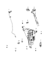 Jeep Wrangler Washer Reservoir Diagram - 68421922AA