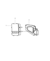 2004 Dodge Dakota Engine Control Module Diagram - R6028796AD