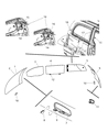 Dodge Grand Caravan Window Motor Diagram - 5191097AA