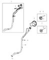 Ram Gas Cap Diagram - 52124512AA