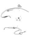 Dodge Durango Accelerator Cable Diagram - 52013012AA