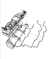 Jeep Wrangler Fuel Tank Diagram - 68137694AA