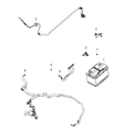 2021 Dodge Durango Battery Cable Diagram - 68334509AC
