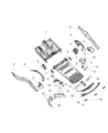 Dodge Durango Floor Pan Diagram - 68185705AC