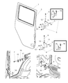 Jeep Wrangler Door Check Diagram - 55397097AA