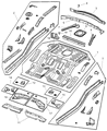 Jeep Control Arm Bracket Diagram - 5073061AA