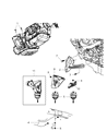 Chrysler Engine Mount Diagram - 4809959AF