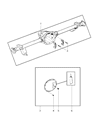 Jeep Differential Cover Diagram - 5012842AA