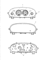 Dodge Stratus Instrument Cluster Diagram - 5026027AF