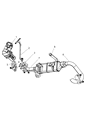 Jeep Grand Cherokee EGR Tube Diagram - 5175693AA