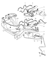 2001 Dodge Dakota Brake Line Diagram - 52010369AI