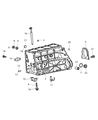 Chrysler PT Cruiser Crankshaft Seal Diagram - 5073887AB