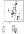 Jeep Wrangler Oil Filter Diagram - 68027604AB