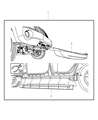 Jeep Air Deflector Diagram - 68045297AA