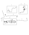 Ram Vapor Pressure Sensor Diagram - 52855827AB