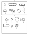 Jeep Wrangler Throttle Body Gasket Diagram - 4593899AA