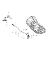 Ram Shift Cable Diagram - 68507311AA