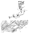 Jeep Grand Cherokee Catalytic Converter Diagram - 52090348AC