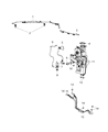Jeep Gladiator Windshield Washer Nozzle Diagram - 68293025AA