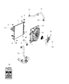 Ram Engine Cooling Fan Diagram - 68189335AC