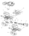 Dodge Intrepid Steering Column Diagram - 5086359AA
