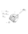 Ram 3500 Engine Mount Diagram - 68363310AC