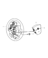 Jeep Compass Steering Wheel Diagram - 1EB83DK5AA