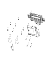 Jeep Wrangler Engine Control Module Diagram - 68256850AA