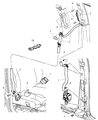 Chrysler Aspen Seat Belt Diagram - 5HP581J3AF