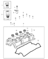 2018 Jeep Compass Oil Filler Cap Diagram - 4892822AB