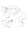Chrysler EGR Valve Diagram - 5010162AB