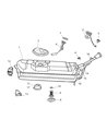2006 Chrysler Crossfire Fuel Tank Diagram - 5143033AA