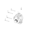 2020 Ram 1500 Alternator Diagram - 68329852AD