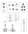 Dodge Dakota TPMS Sensor Diagram - 56029319AB
