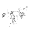 Jeep Fuel Injector Seal Diagram - 5083745AA