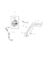 Dodge Journey Coolant Reservoir Diagram - 68105172AC