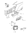 Ram C/V Engine Control Module Diagram - RL150657AA