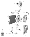 Jeep Radiator Hose Diagram - 68087600AC