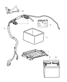 2004 Dodge Neon Battery Tray Diagram - 5293217AG
