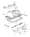 Dodge Durango Intake Manifold Gasket Diagram - 4897383AC