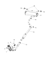 Jeep Wrangler Catalytic Converter Diagram - 68281699AF