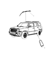 2017 Jeep Compass Air Bag Diagram - 55351290AQ