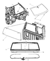 Ram Windshield Diagram - 68104203AC